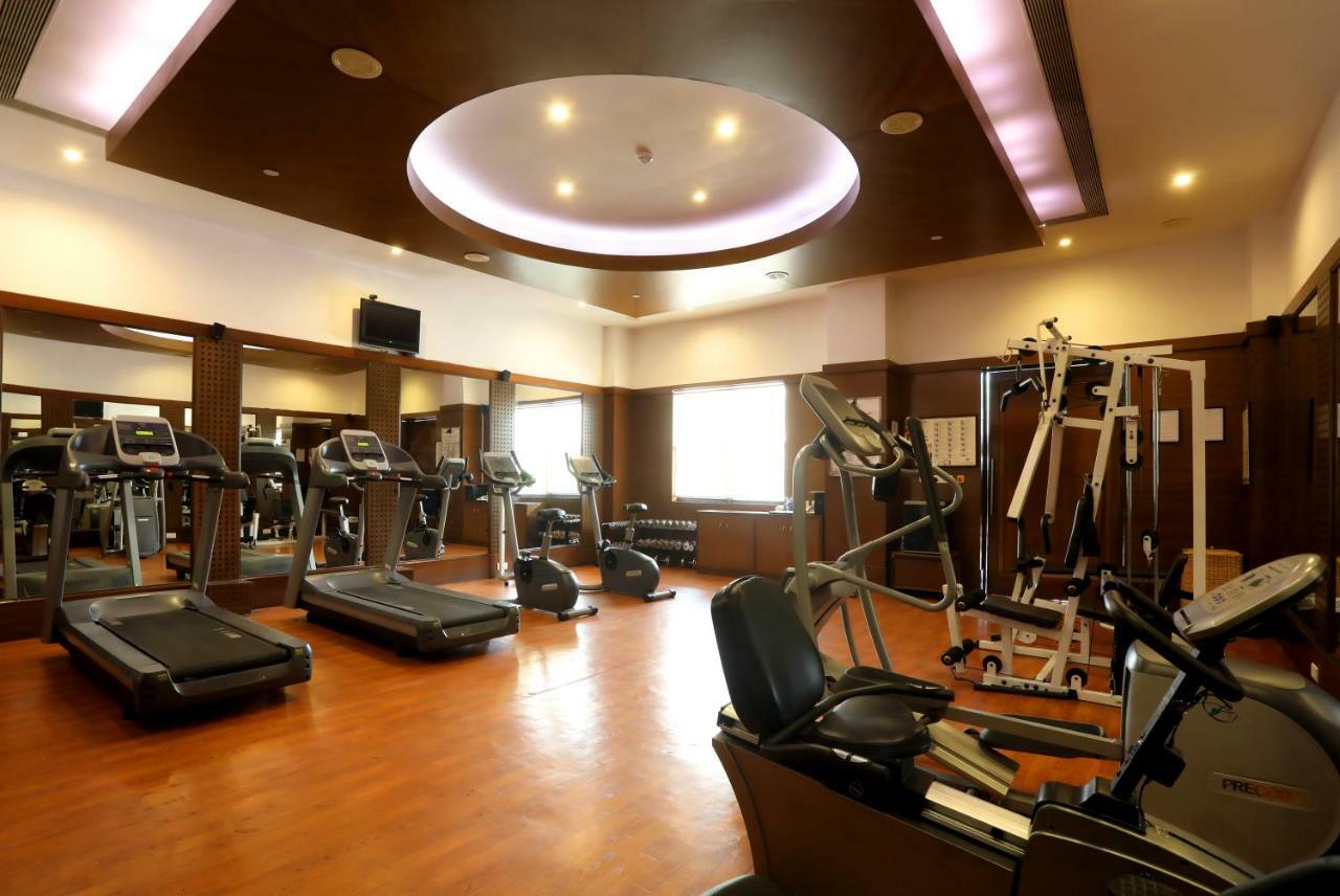 Greenpark Madrás Exterior foto A gym in a hotel